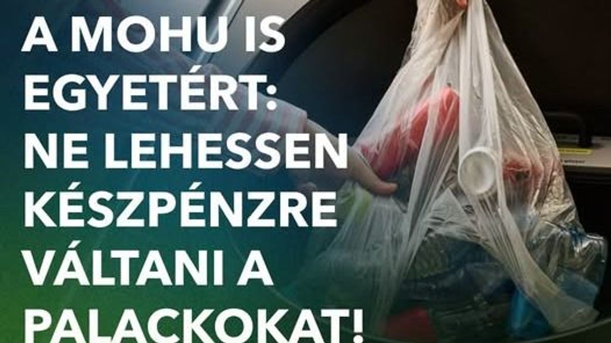 Vége lehet a készpénzes palackvisszaváltásnak